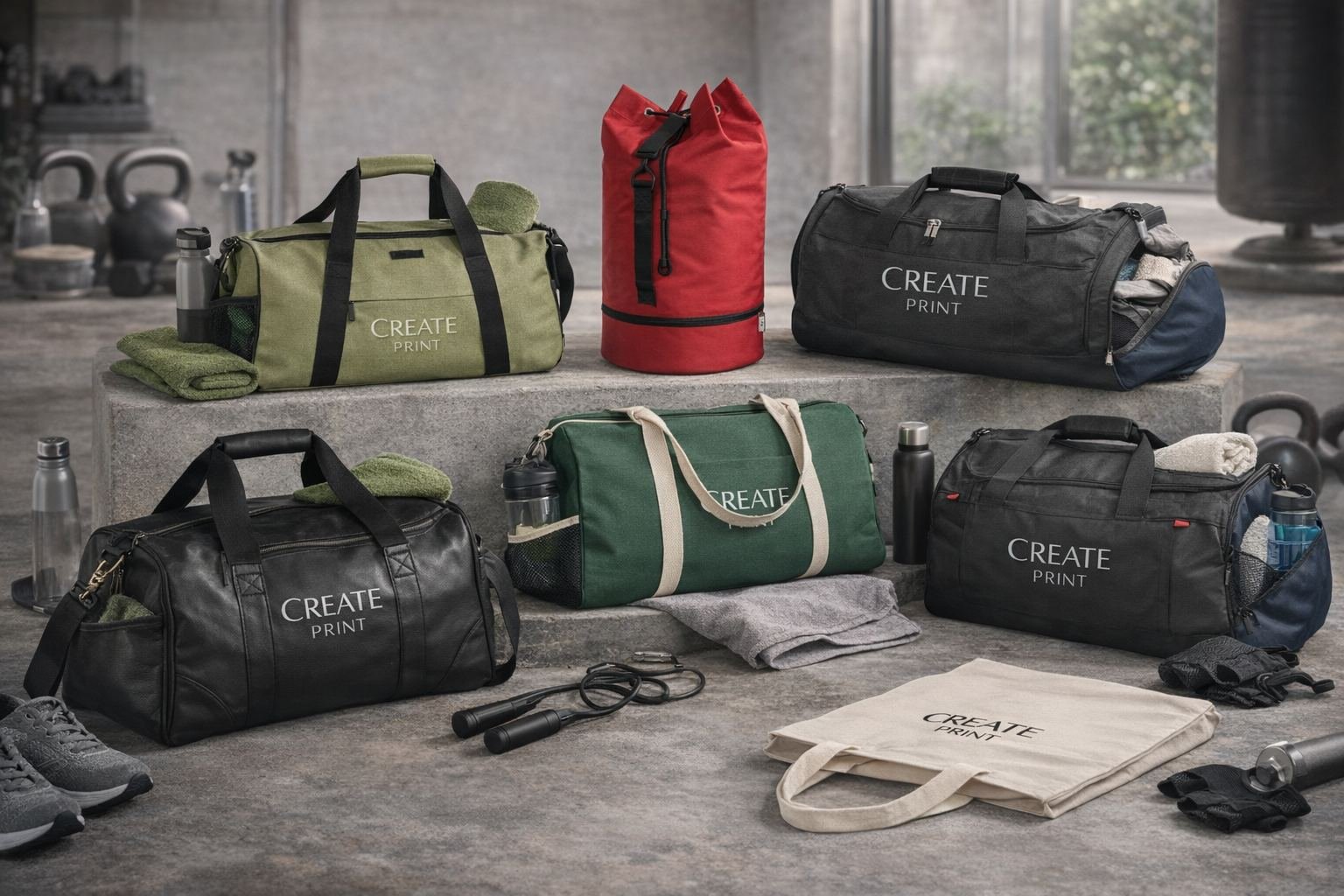 Bolsas de deporte y petates con logotipo personalizado