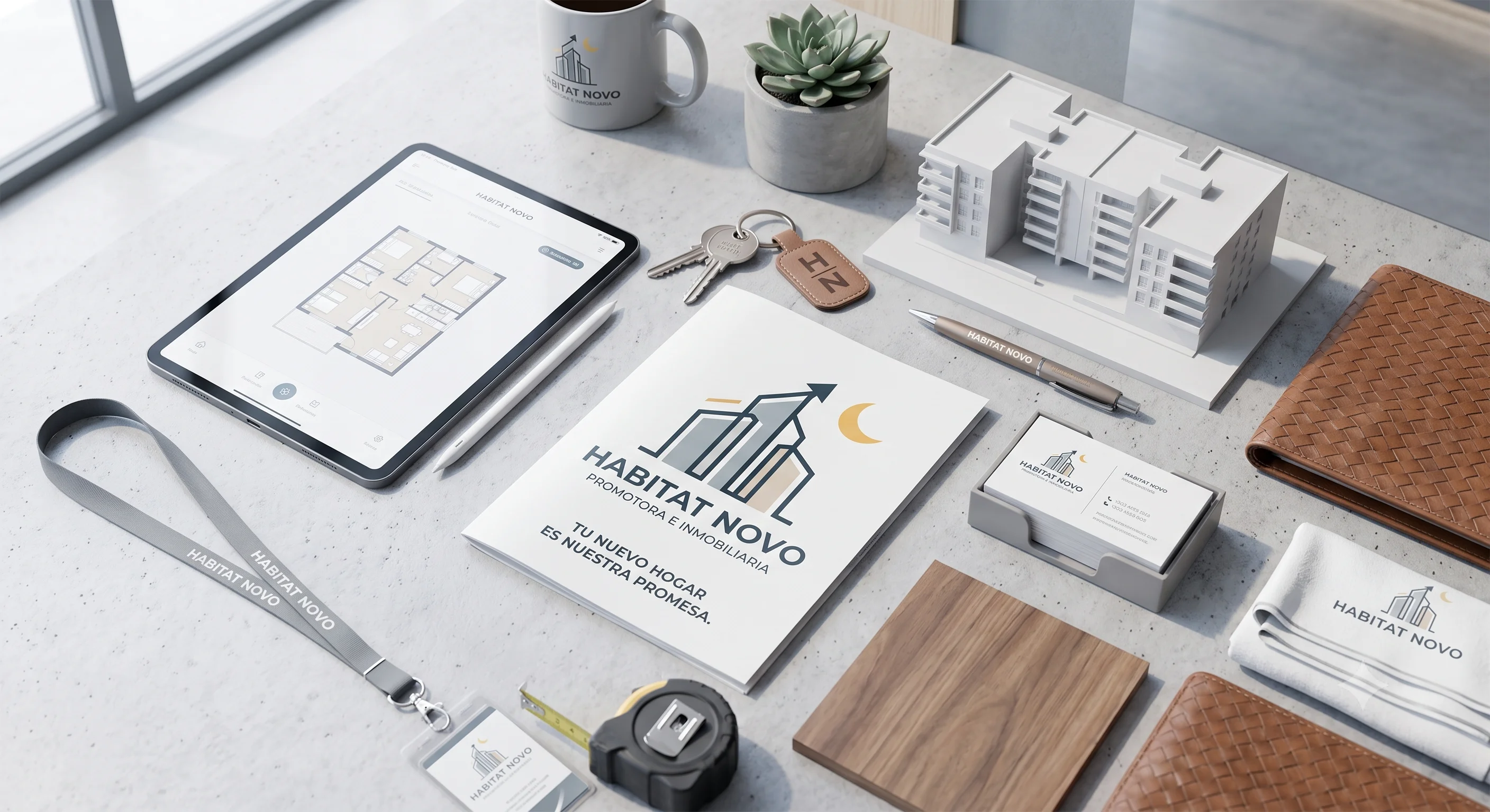Material corporativo para inmobiliarias y promotoras