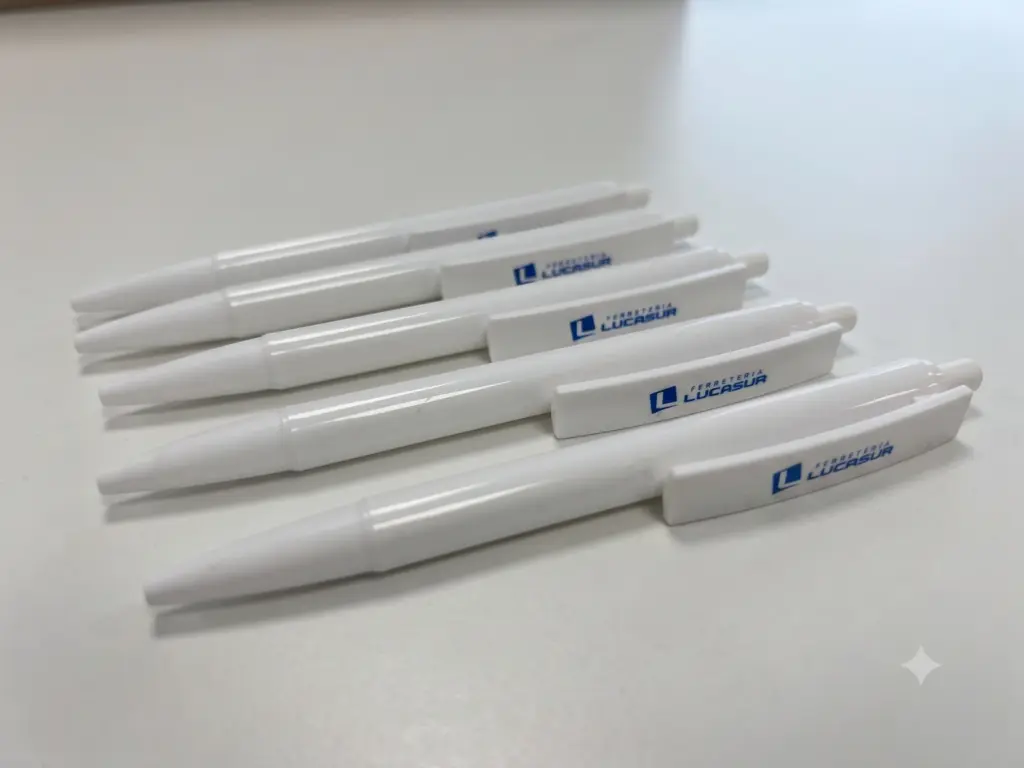 Bolígrafos personalizados Lucasur